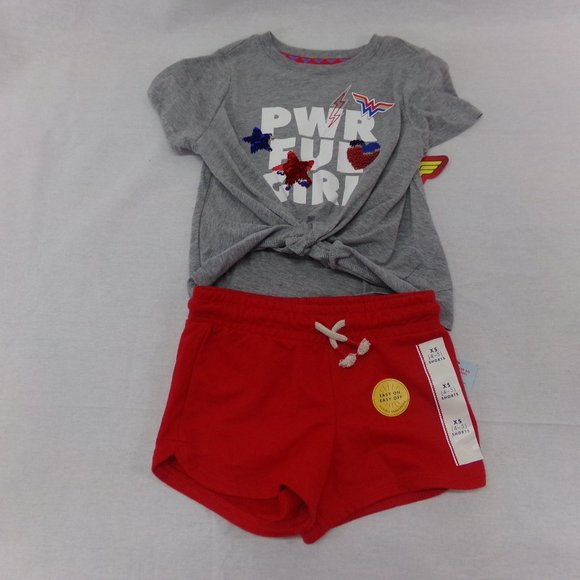 DC Comic/Cat & Jack Other - Wonder Woman/Cat & Jack outfit size XS 4/5